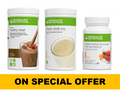 Breakfast KIT: Formula 1 Nutritional Shake Mix 550 g + Istant Herbalife Beverage 50 g + Protein Drink Mix 588 g - (CHOOSE YOUR OWN FLAVOR) - FREE SHAKER & SPOON INCLUDED