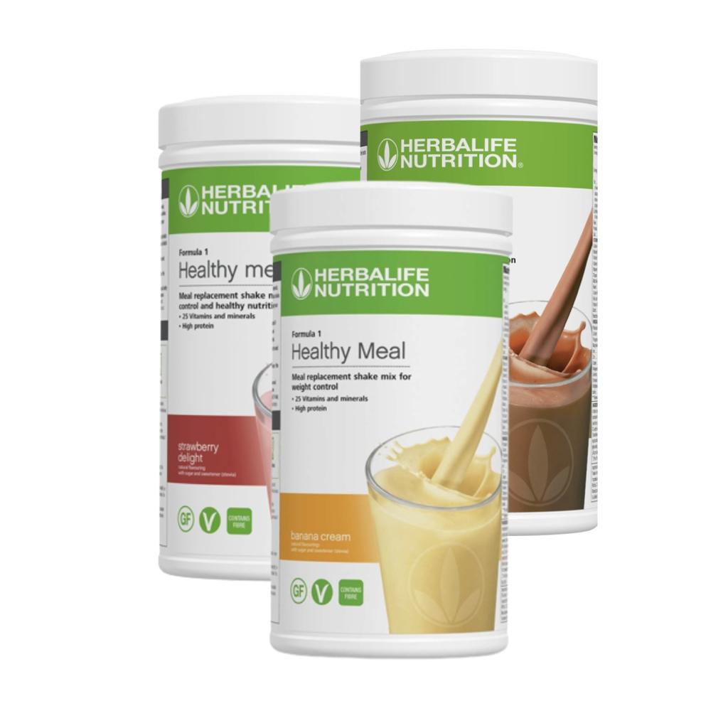 Pack x3 Formula 1 Nutritional Shake Mix 550 g (Mixed Flavours) - (CHOOSE YOUR OWN FLAVOUR)