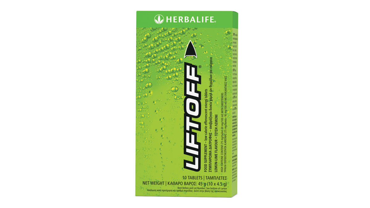 Lift Off® Effervescent Energy Drink Lemon-lime 10 tablets per box
